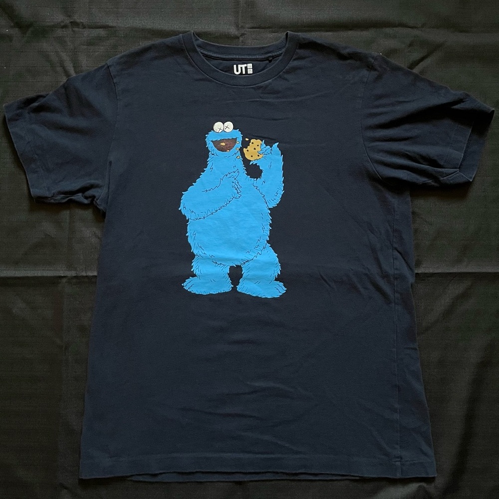 Uniqlo x Kaws Cookie Monster T Shirt